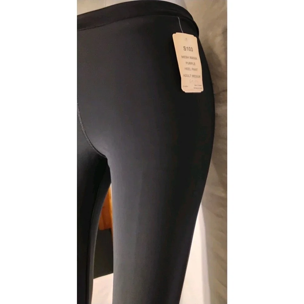 Women's Mania Purple Heel Pant By Shiver Size Medium Canada N W T